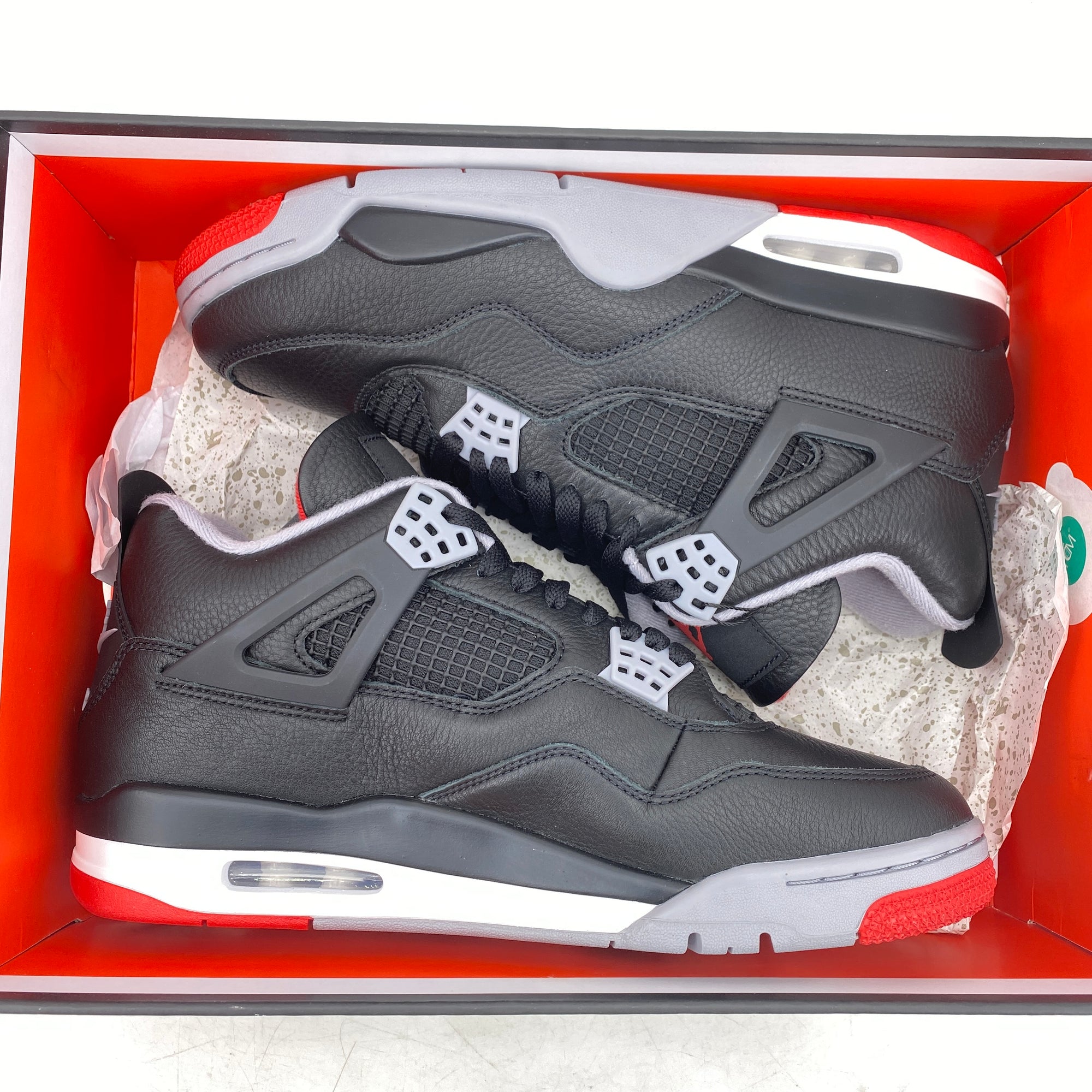 Air Jordan 4 Retro &quot;Bred Reimagined&quot; 2024 New Size 10.5