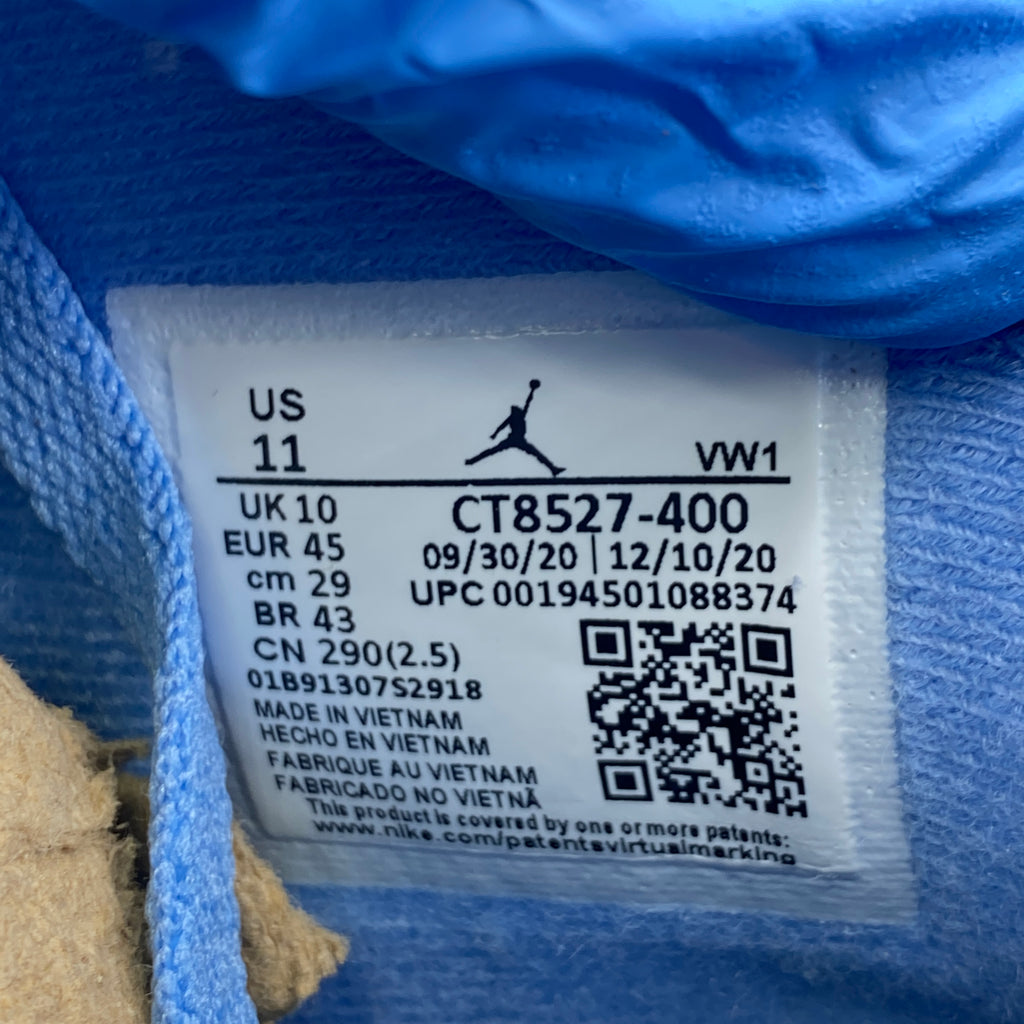 Air Jordan 4 Retro "University Blue" 2021 New Size 11