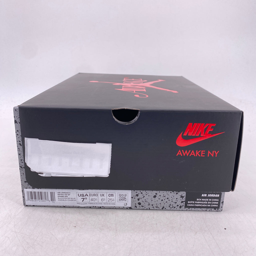Air Jordan 5 Retro "Awake Ny Black" 2025 New Size 7.5