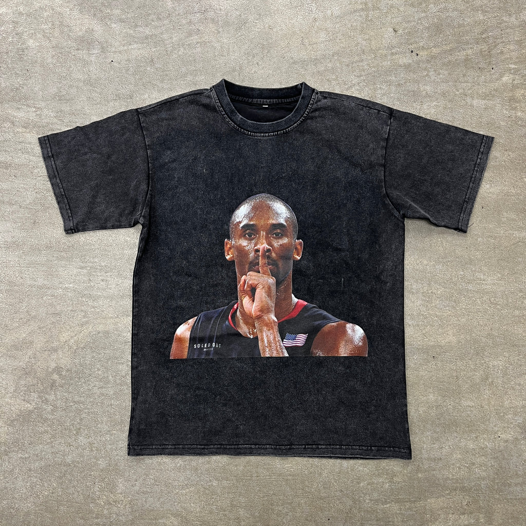 Soled Out T-Shirt "KOBE" Vintage Black Size 2XL