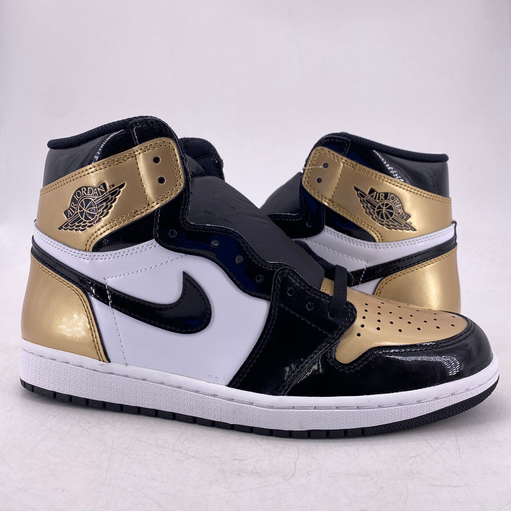 Air Jordan 1 Retro High OG "Gold Toe" 2018 New Size 10.5