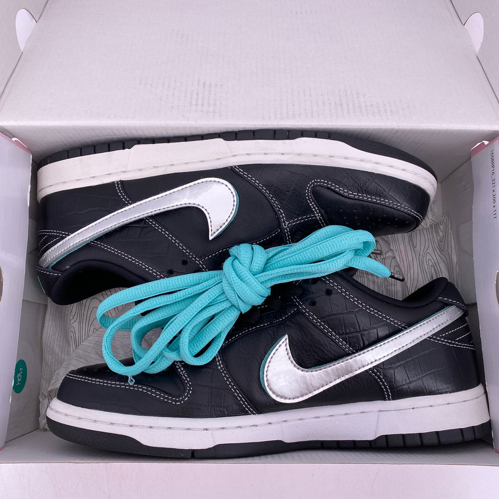 Nike SB Dunk Low "Black Diamond" 2018 Used Size 9