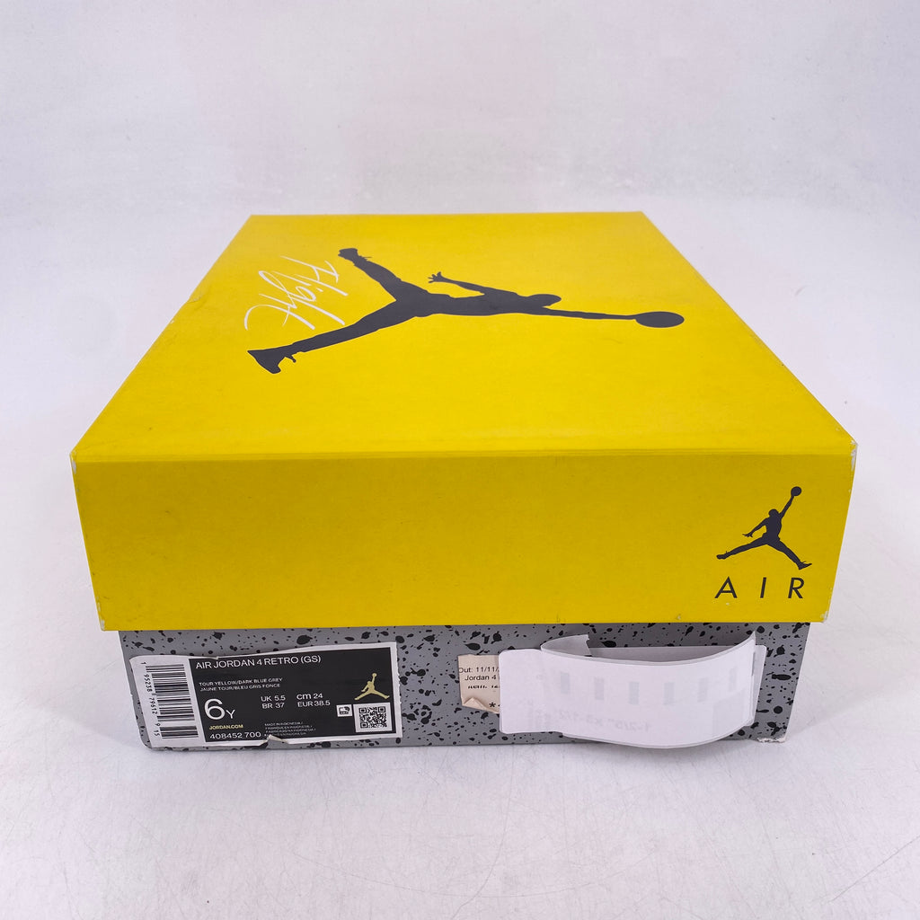 Air Jordan (GS) 4 Retro "Lightning" 2021 Used Size 6Y