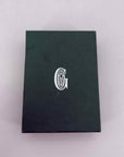 Goyard Passport Cover "GRENELLE" Used Navy Size OS