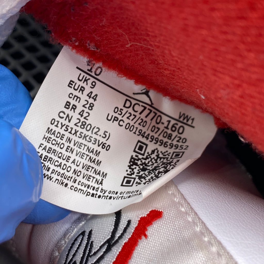 Air Jordan 4 Retro "Fire Red" 2020 Used Size 10