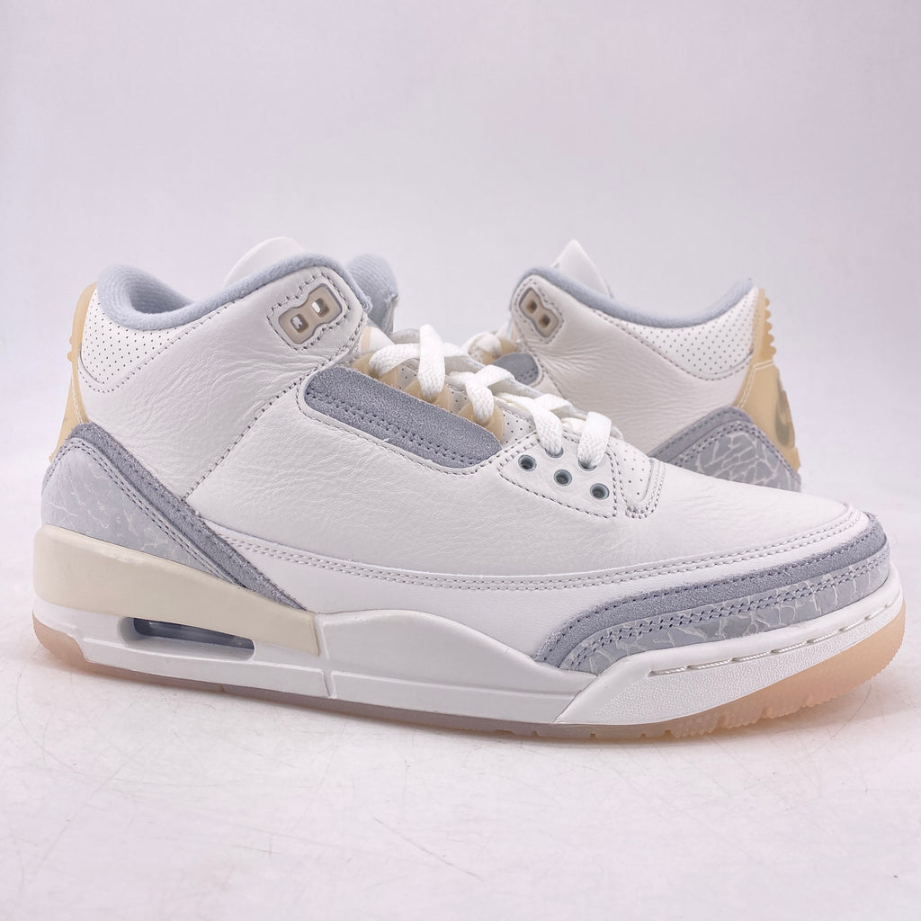 Air Jordan 3 Retro "Craft Ivory" 2024 New Size 9