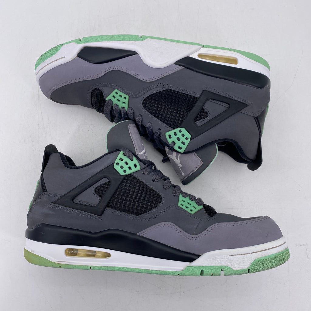 Air Jordan 4 Retro "Green Glow" 2013 Used Size 10