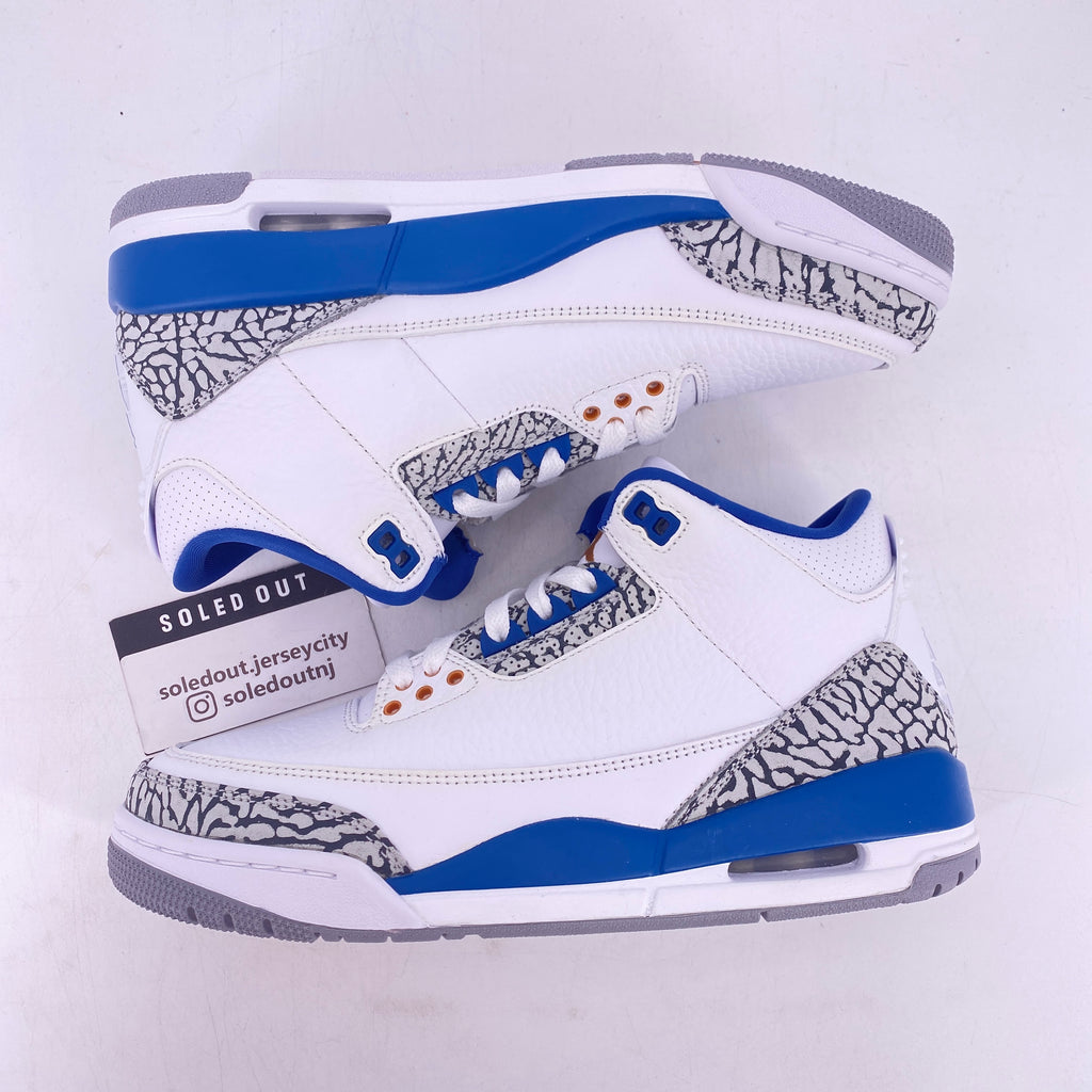 Air Jordan 3 Retro "Wizards" 2023 New Size 7