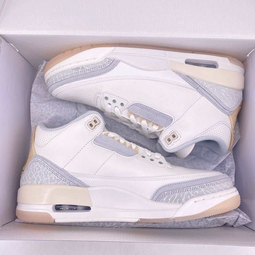 Air Jordan 3 Retro "Craft Ivory" 2024 New Size 9