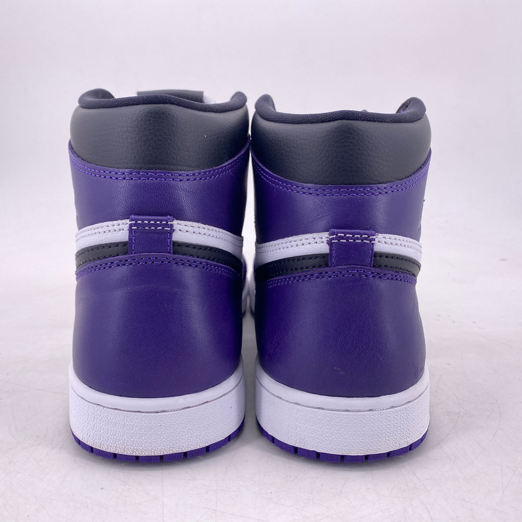 Air Jordan 1 Retro High "Court Purple White" 2020 Used Size 11