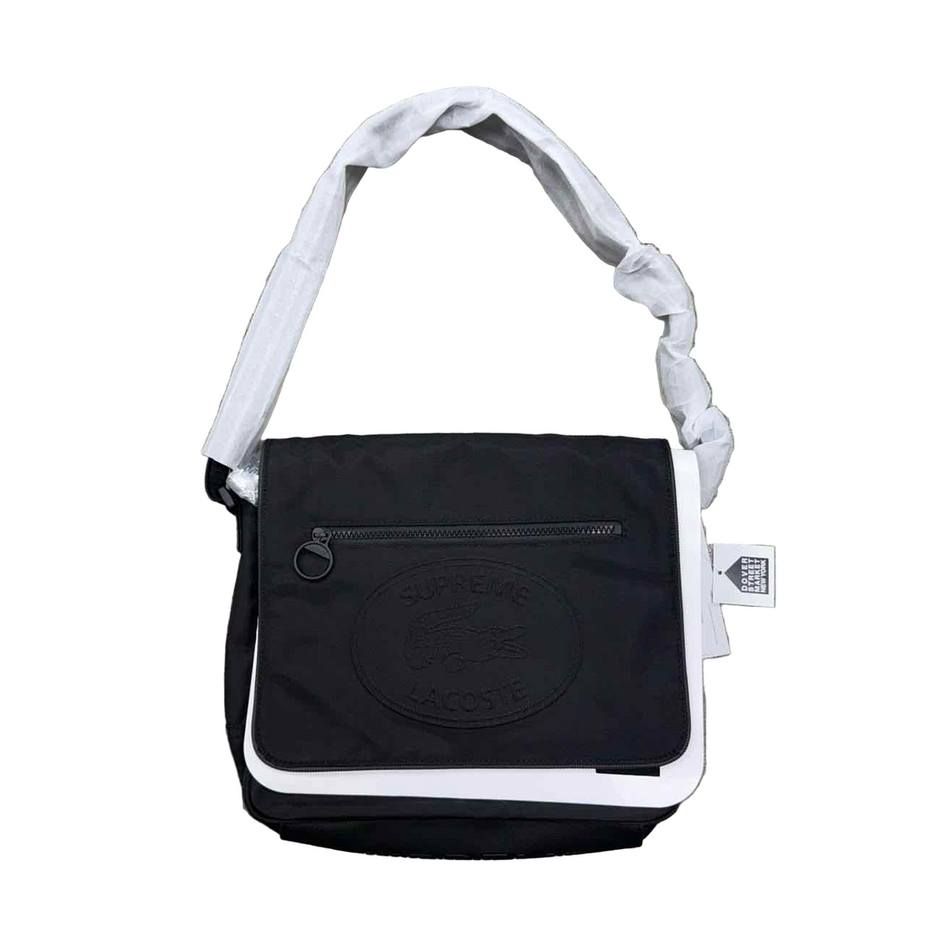 Supreme Messenger Bag "LACOSTE" 2019 New Black