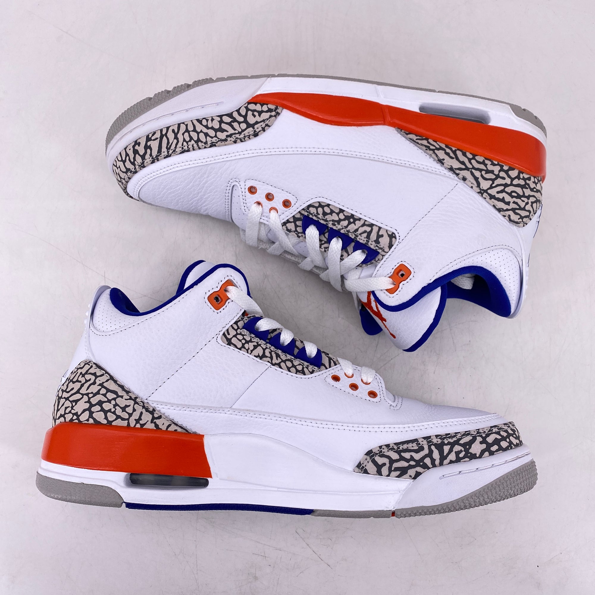 Air Jordan 3 Retro &quot;Knicks&quot; 2019 Used Size 9.5