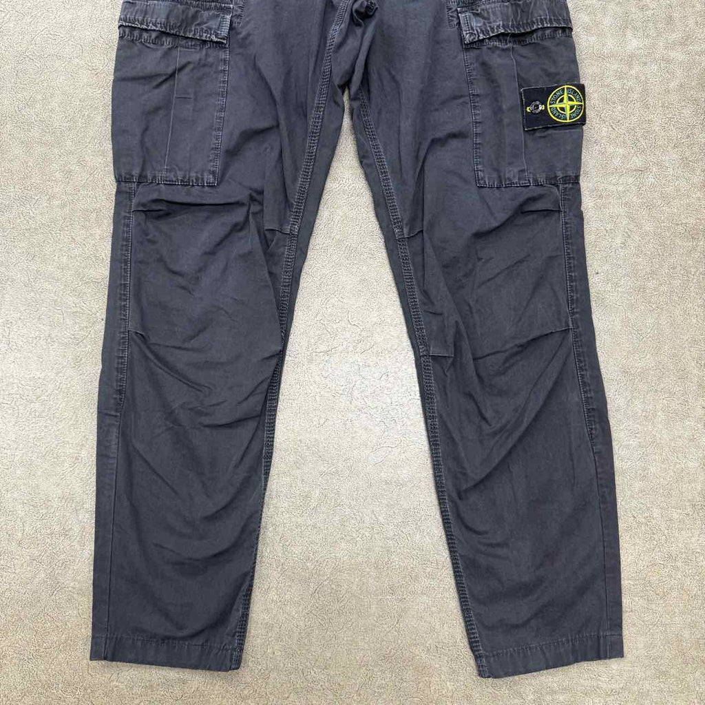 Stone Island Pants "CARGO" Navy Used Size 36