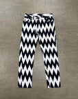 Alexandre Mattiussi Jeans "ZIG ZAG" White Used Size 32