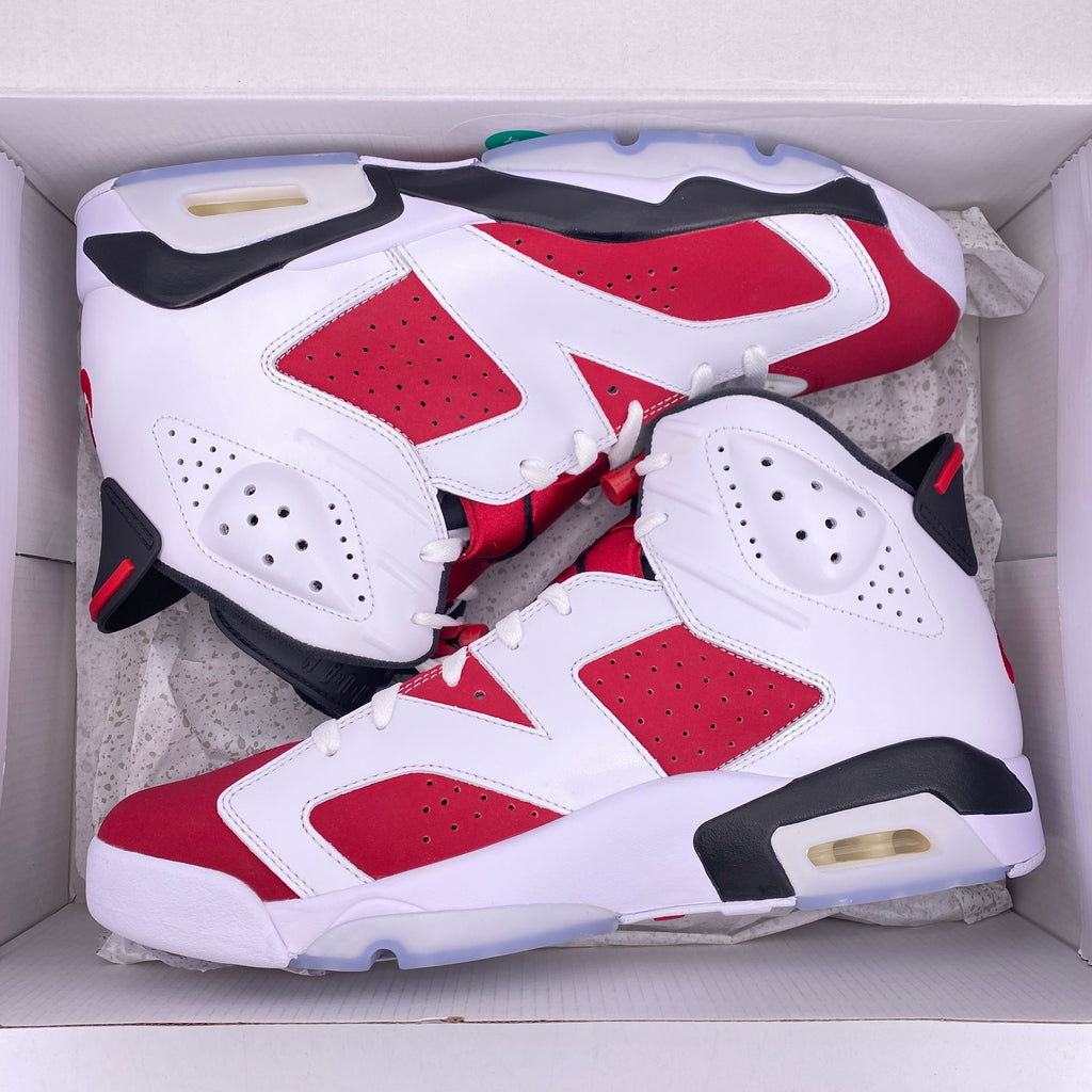 Air Jordan 6 Retro "Carmine" 2021 New Size 12