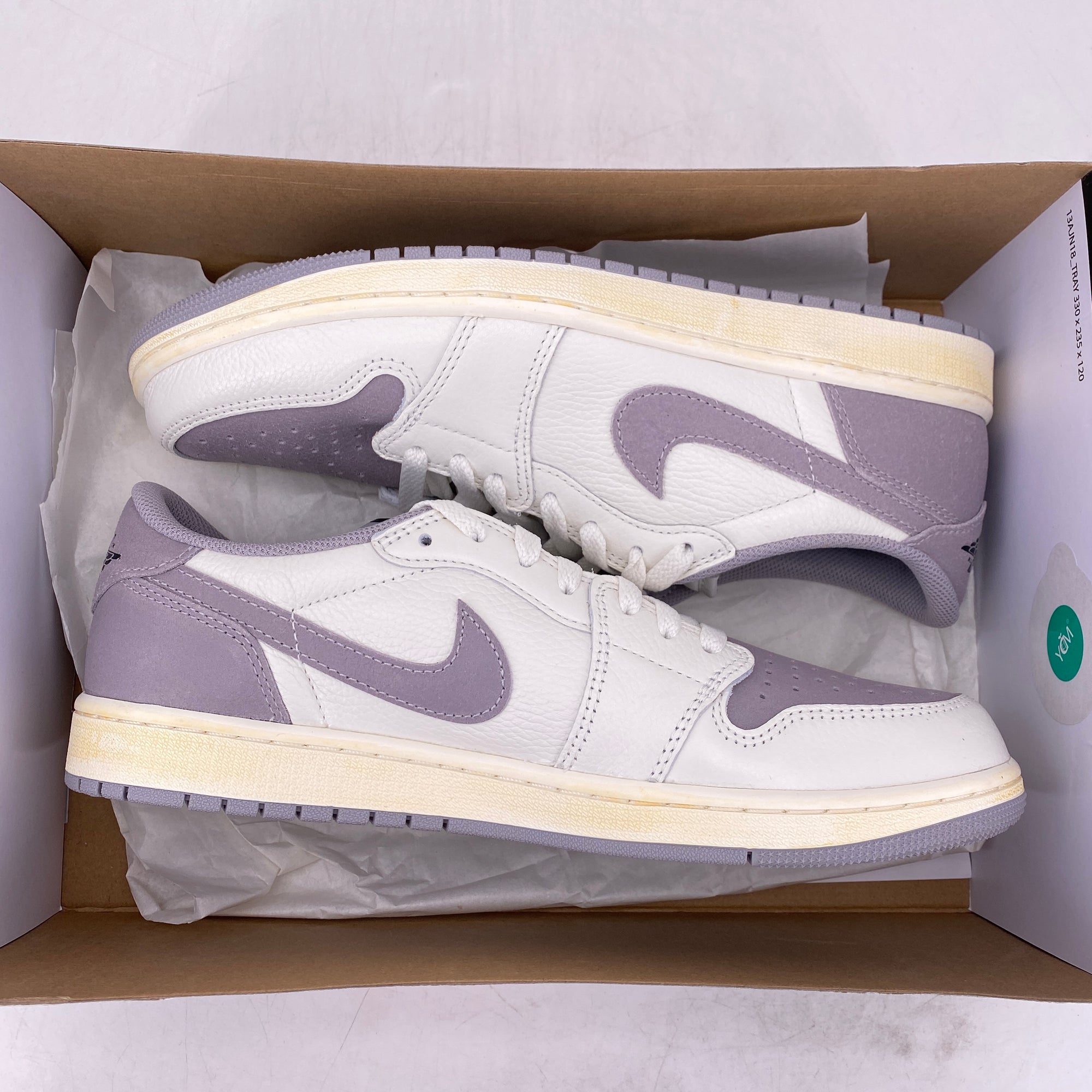 Air Jordan 1 Retro Low &quot;Atmosphere Grey&quot; 2023 New Size 10