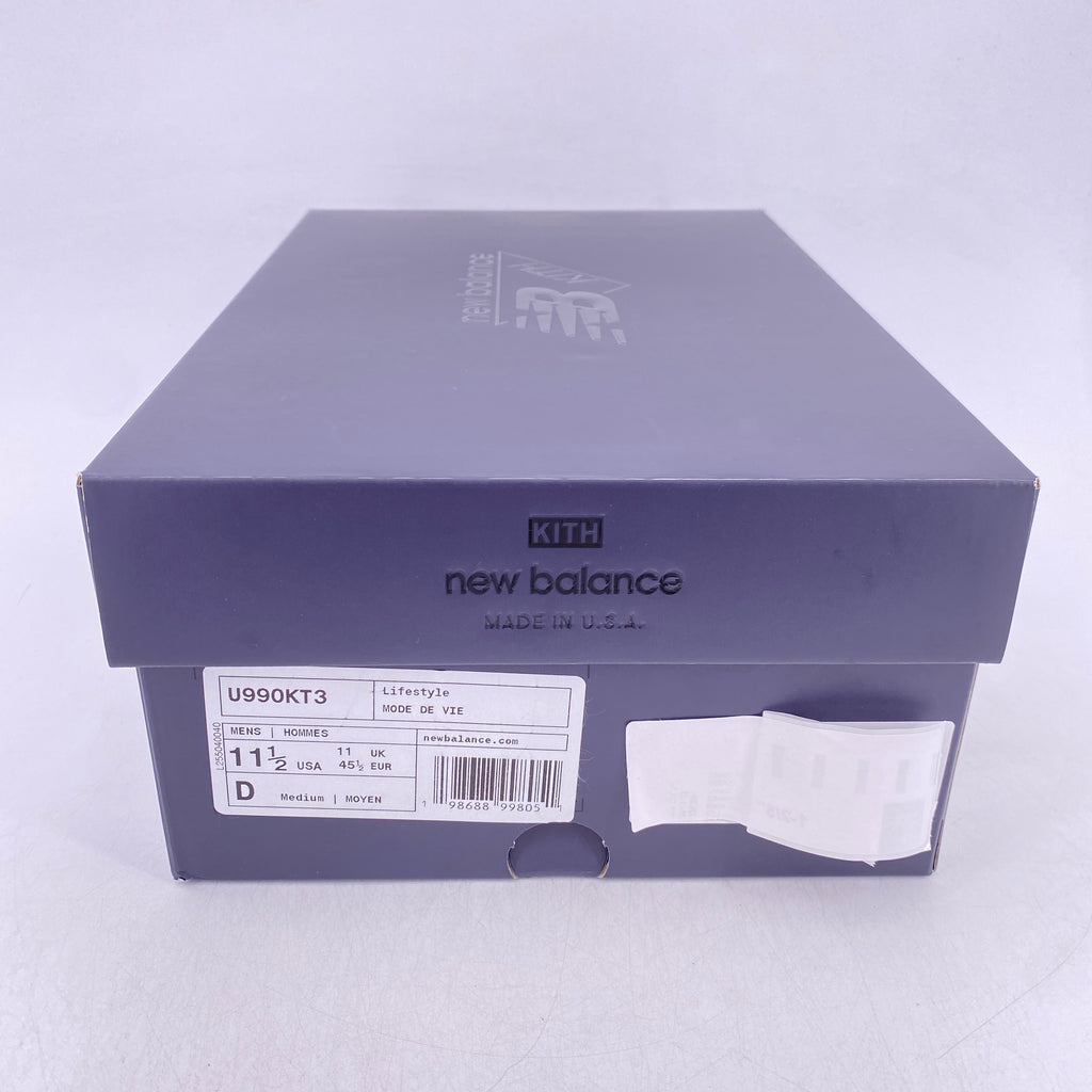 New Balance 990V3 "Miusa Kith Hallow" 2026 Used Size 11.5