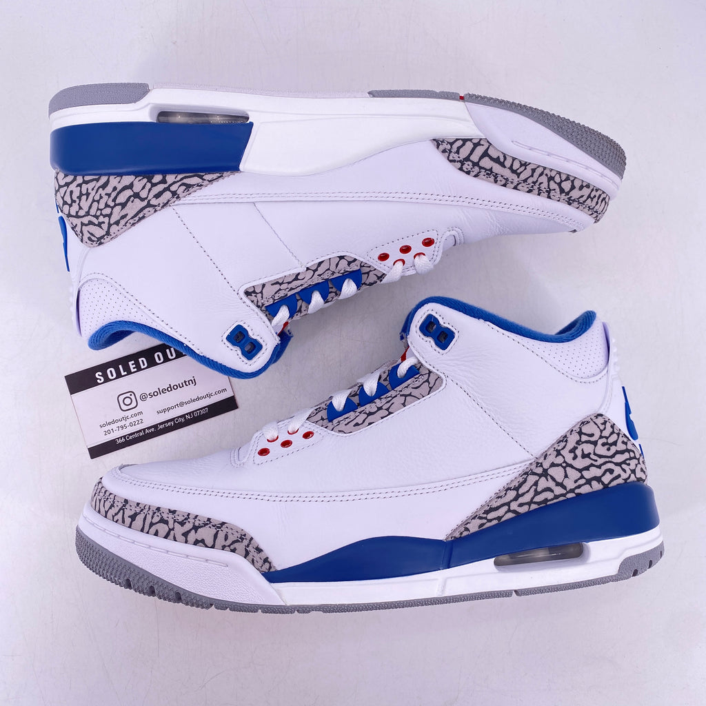 Air Jordan 3 Retro "True Blue" 2026 Used Size 9.5