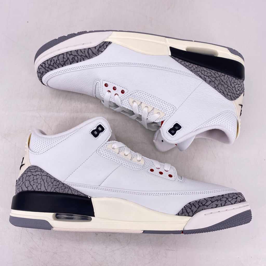 Air Jordan 3 Retro "White Cement" 2023 New Size 14