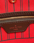 Louis Vuitton Neverfull MM "DAMIER EBENE" Used Brown Size MM