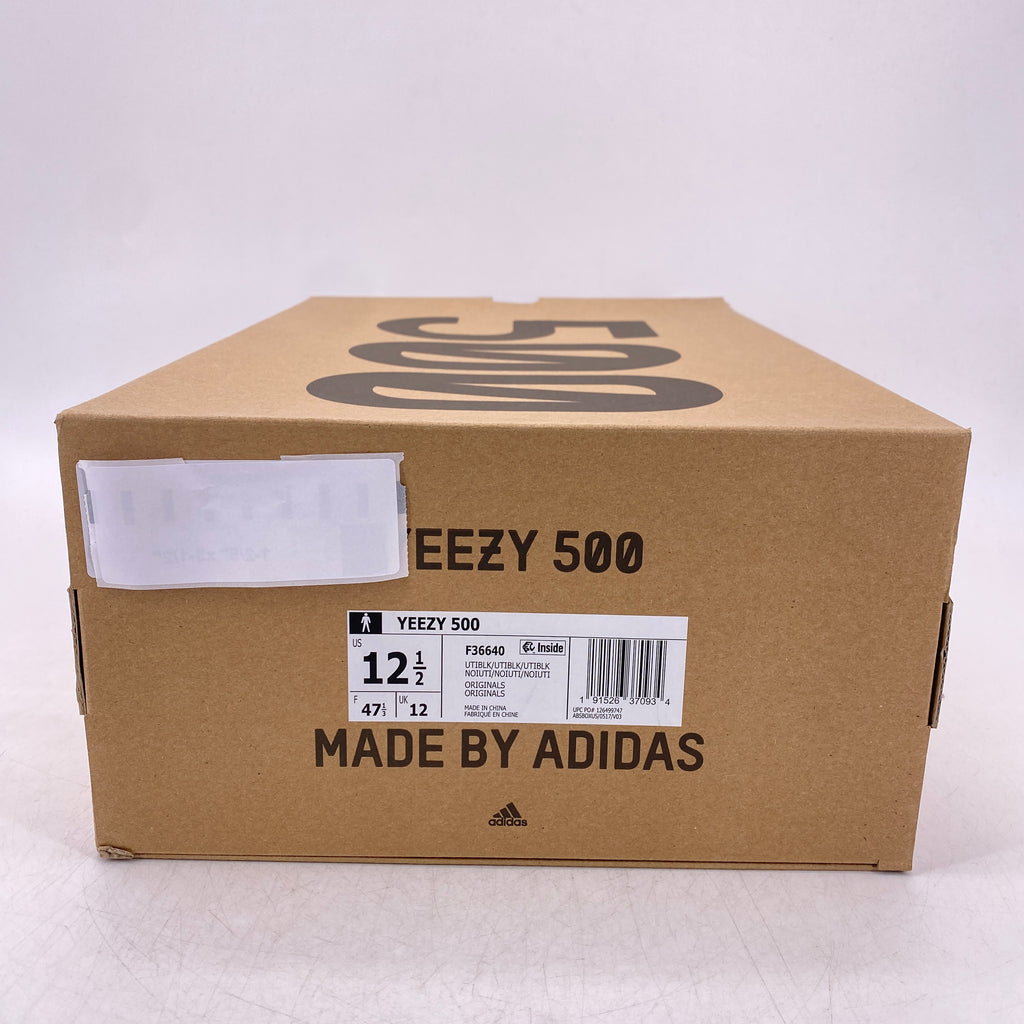 Yeezy 500 "Utility Black" 2018 New Size 12.5