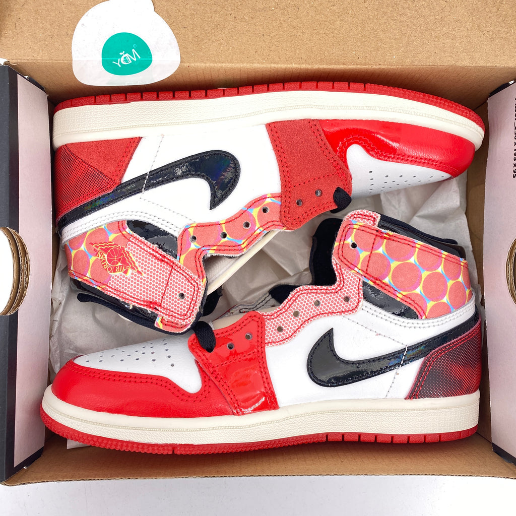 Air Jordan (PS) 1 Retro High OG "Spider-Verse" 2023 New Size 3Y