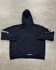 Chrome Hearts Zip Up "VERTICAL LOGO" Black Used Size 2XL