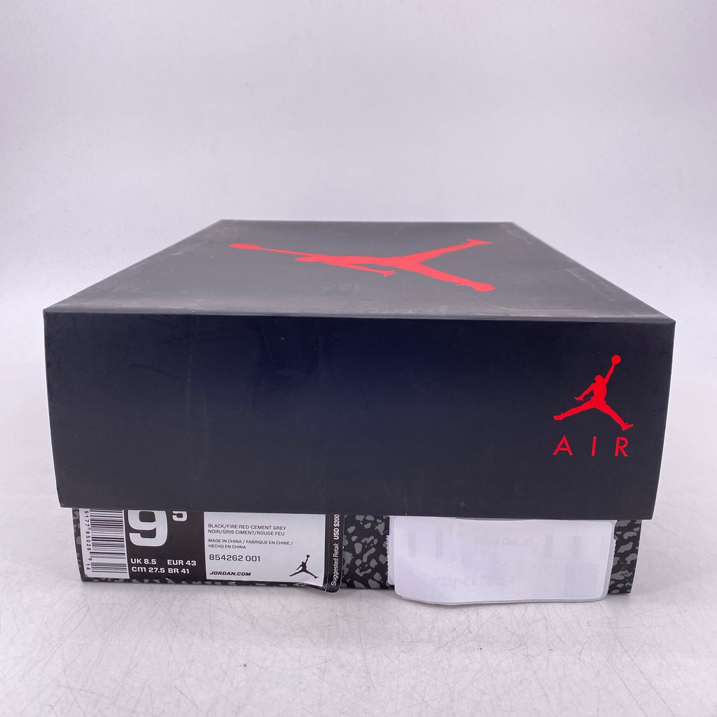 Air Jordan 3 Retro "Black Cement" 2018 New Size 9.5