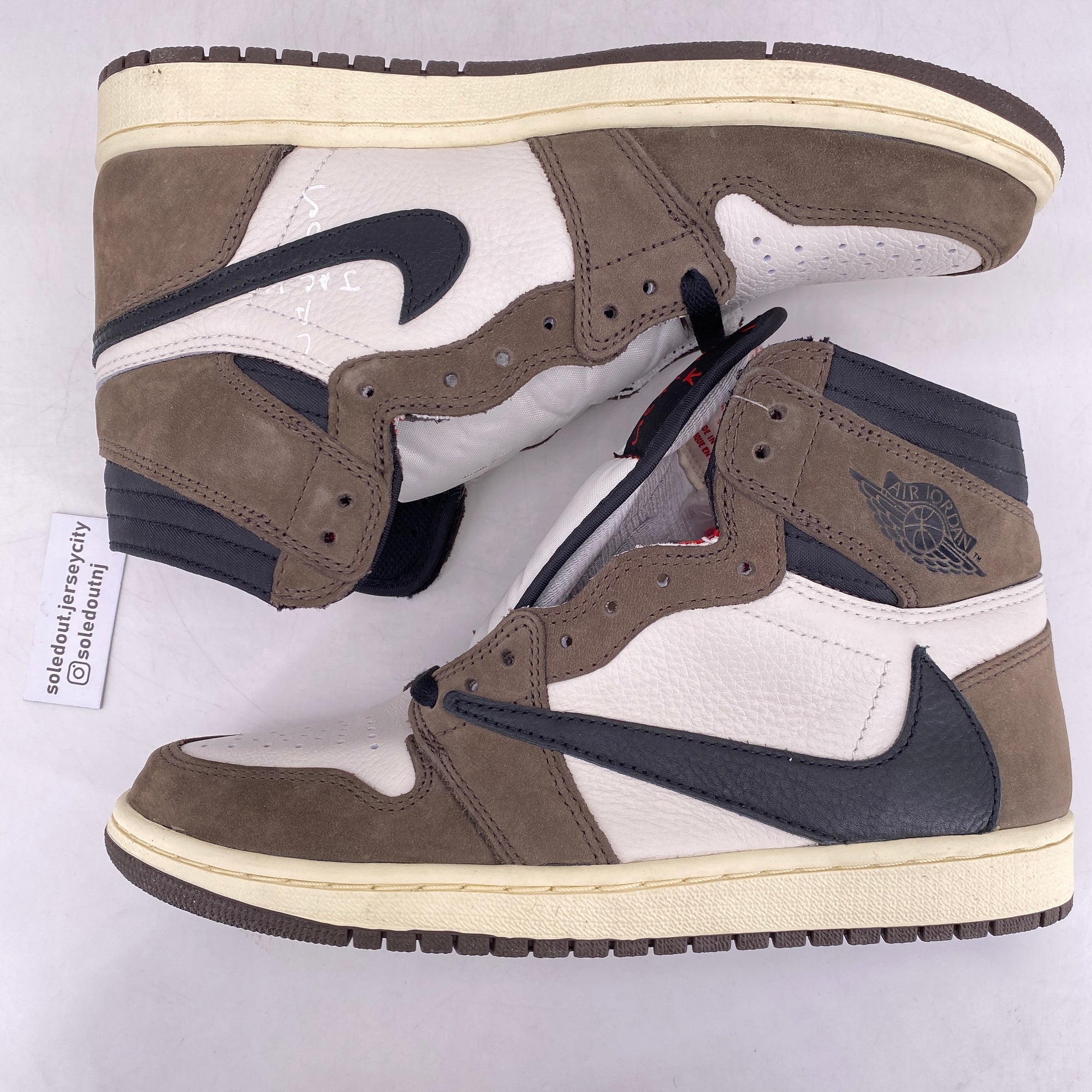 Air Jordan 1 Retro High OG &quot;Travis Scott&quot; 2019 New Size 8