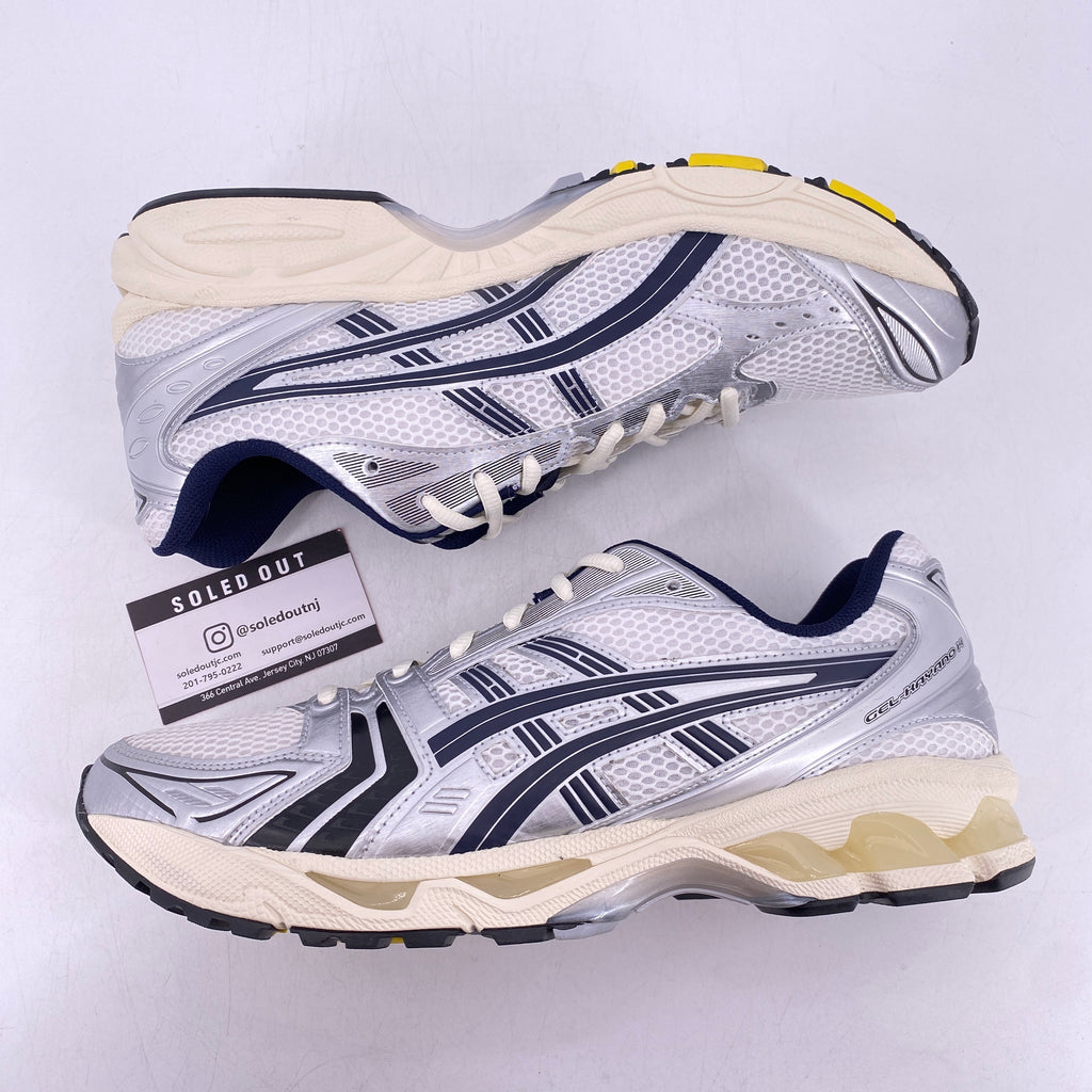 Asics Gel-Kayano 14 "Jjjjound White Navy" 2025 Used Size 11.5