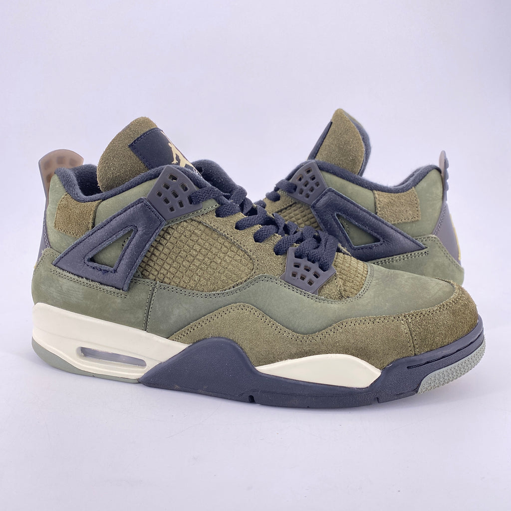 Air Jordan 4 Retro "Medium Olive" 2023 Used Size 13