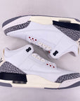 Air Jordan 3 Retro "White Cement Reimagined" 2023 New Size 9.5