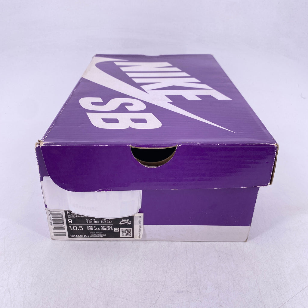 Nike SB Dunk Low "Supreme Mean Green" 2021 Used Size 9