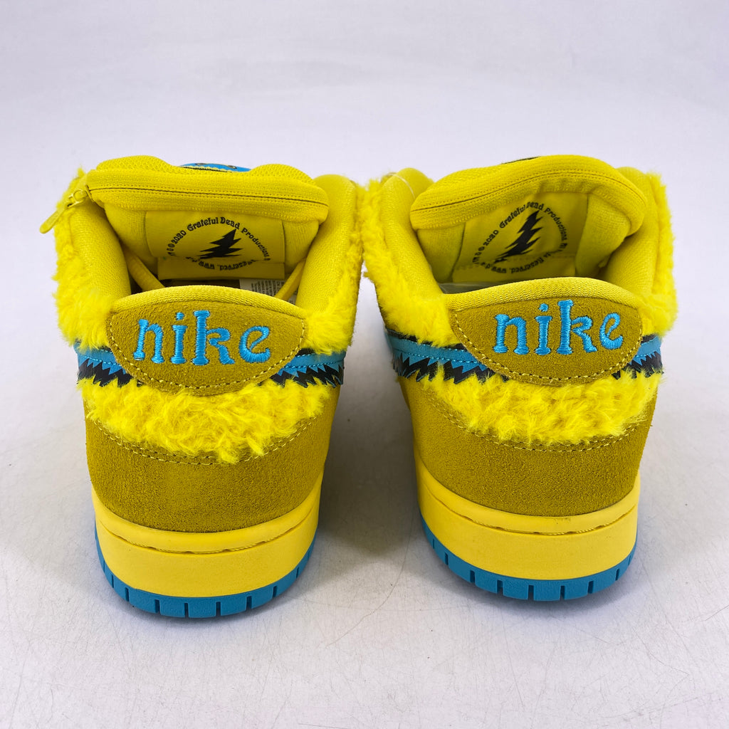 Nike SB Dunk Low "Grateful Dead Yellow" 2020 New Size 9.5