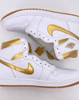 Air Jordan (W) 1 High "Metallic Gold" 2024 New Size 12W