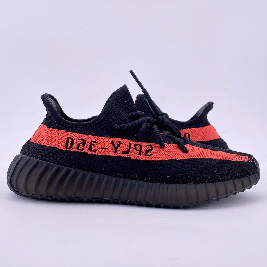 Yeezy 350 v2 "Core Black Red" 2016 New Size 8.5
