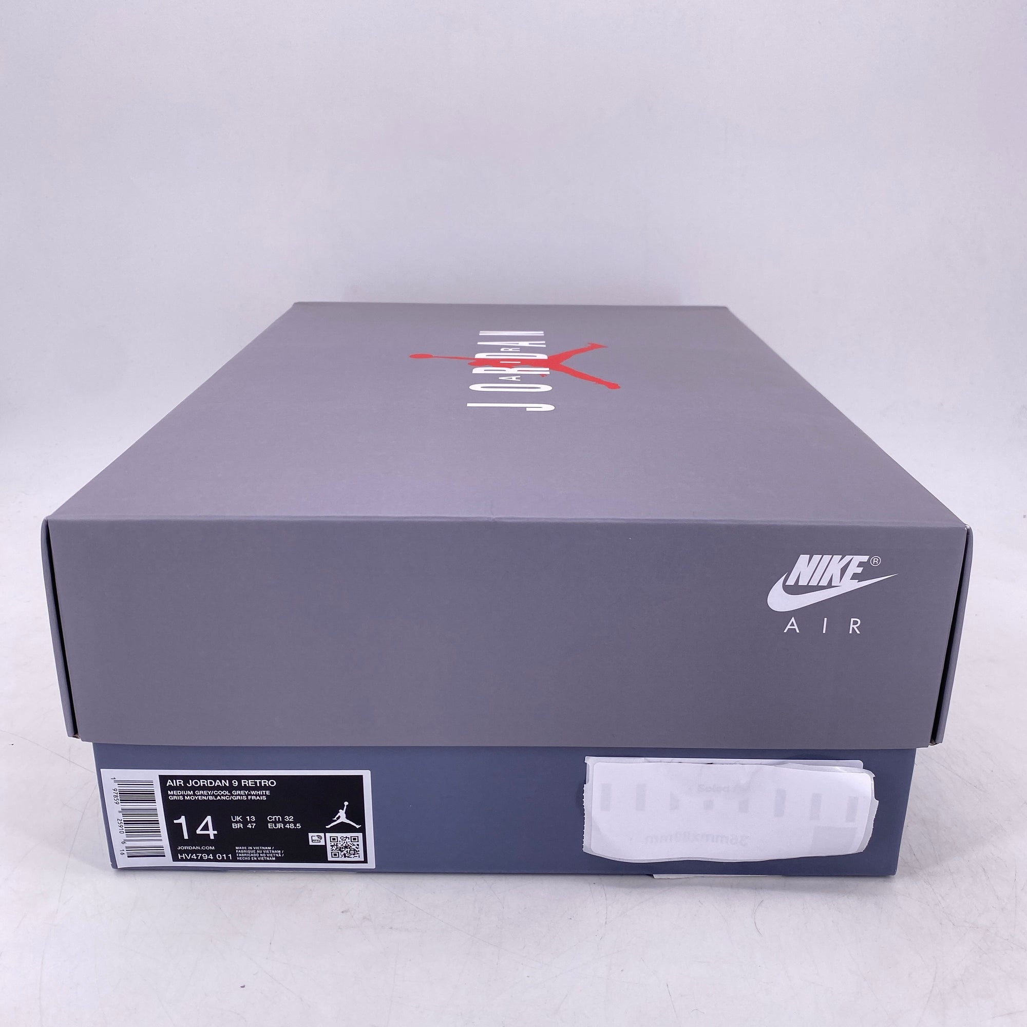 Air Jordan 9 Retro &quot;Cool Grey&quot; 2025 New Size 14