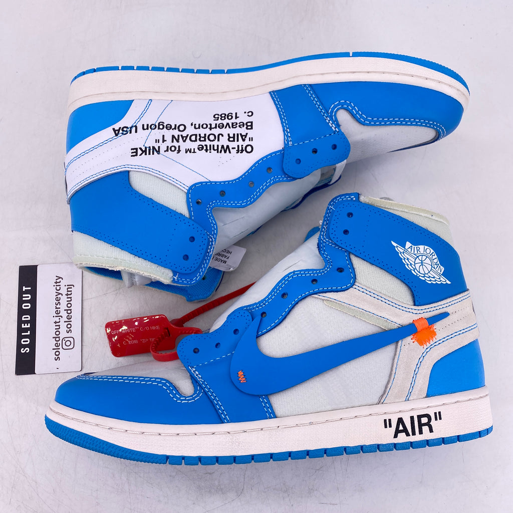 Air Jordan 1 Retro High OG "Off White Unc" 2018 New Size 12