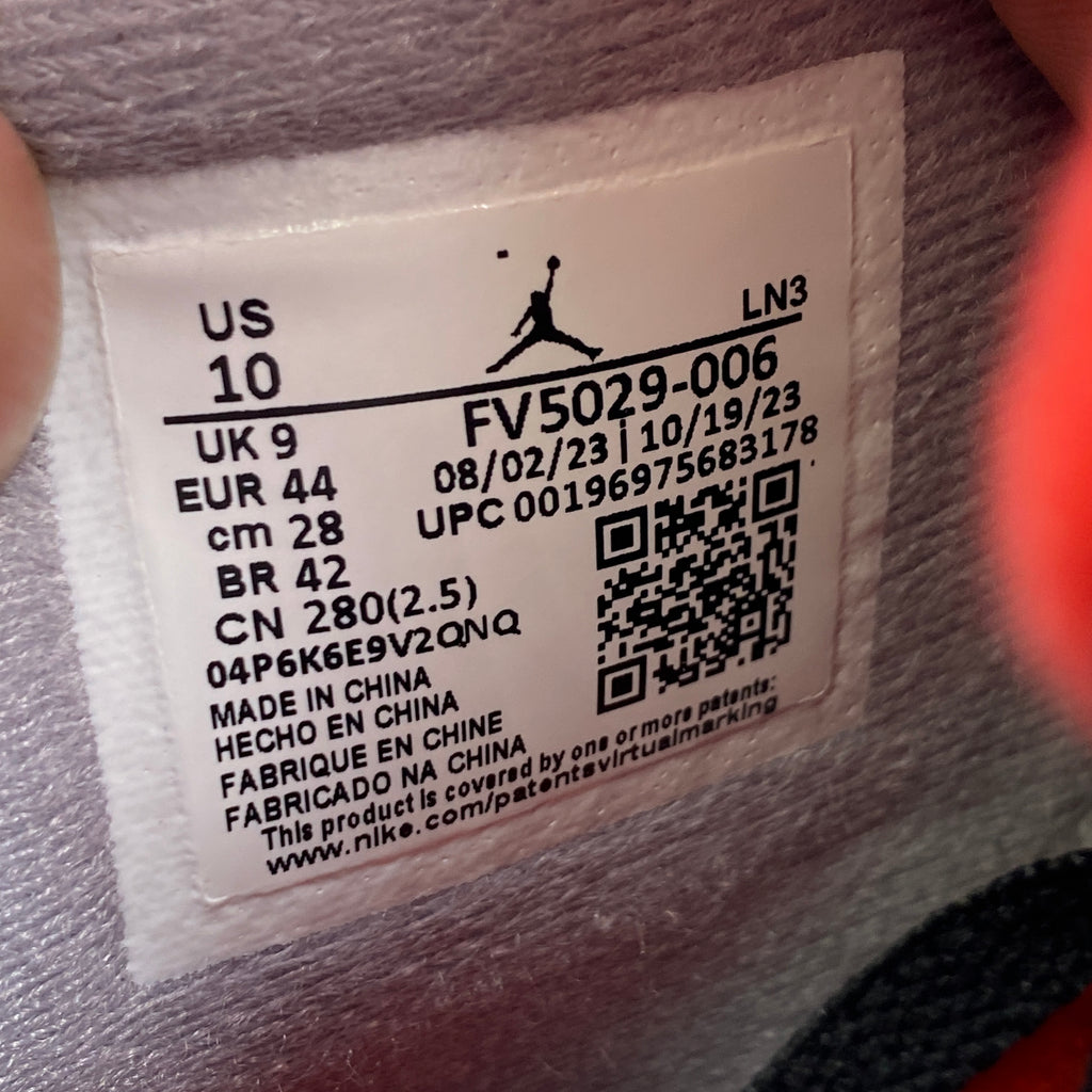 Air Jordan 4 Retro "Bred Reimagined" 2024 New Size 10