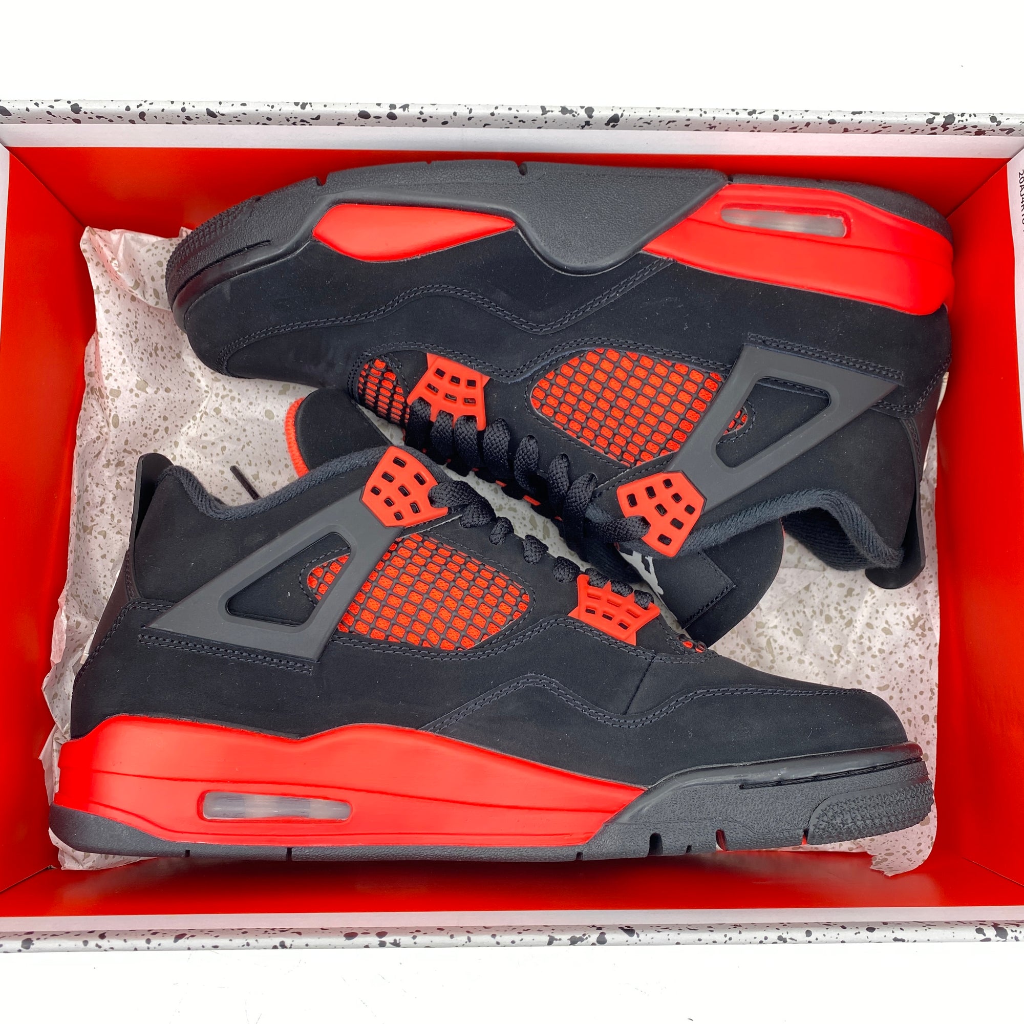 Air Jordan 4 Retro &quot;Red Thunder&quot; 2022 Used Size 8.5