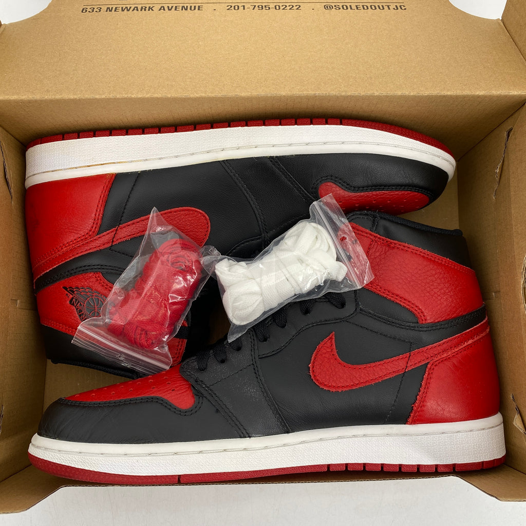 Air Jordan 1 Retro High OG "Banned" 2016 Used Size 10.5