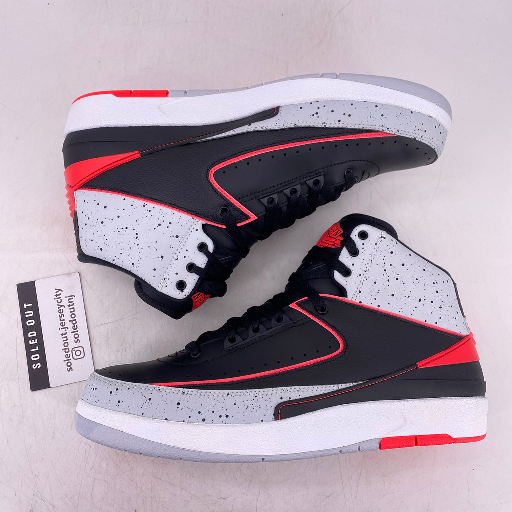 Air Jordan 2 Retro "Infrared Cement" 2014 New Size 10.5