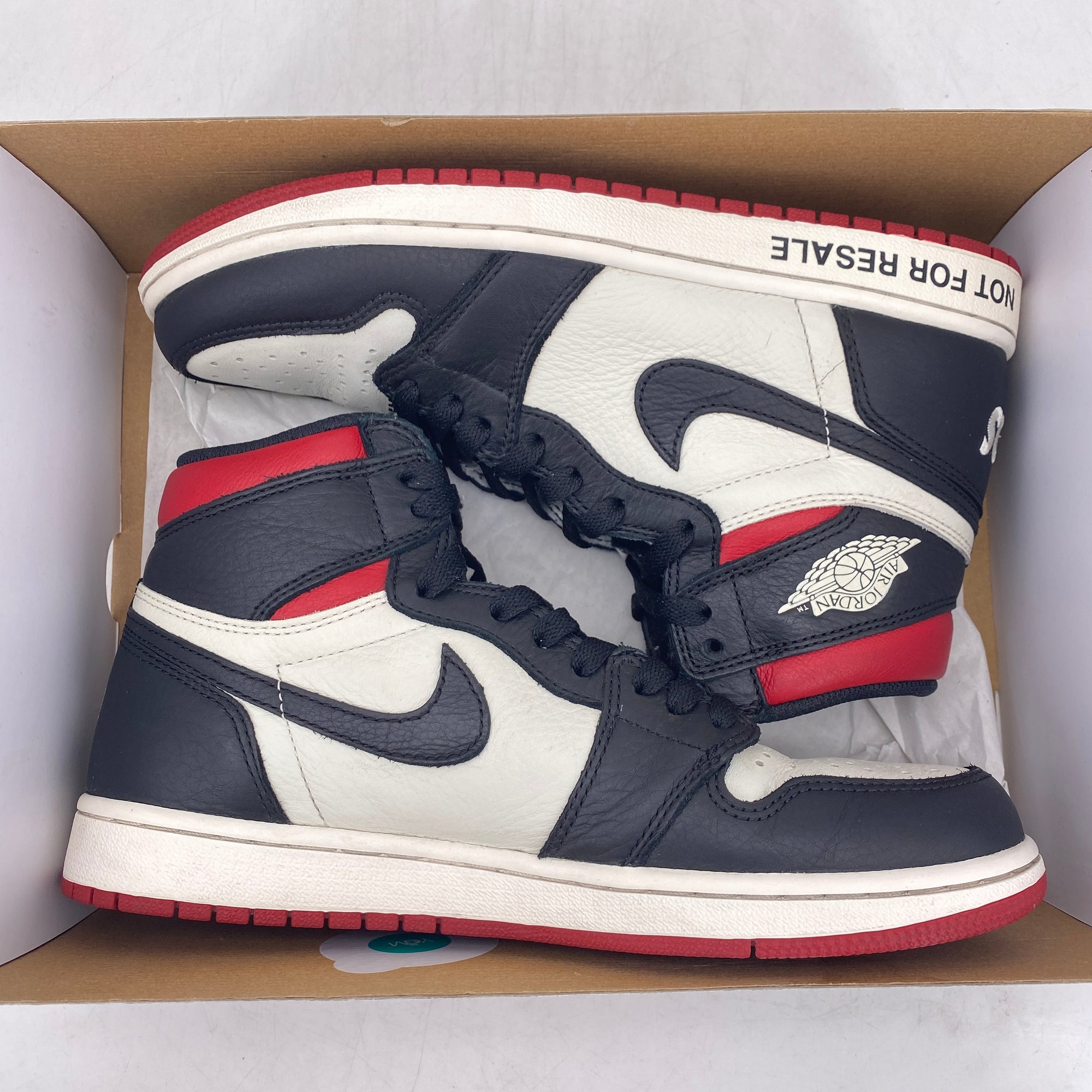 Air Jordan 1 Retro High &quot;Not For Resale Red&quot; 2018 Used Size 8