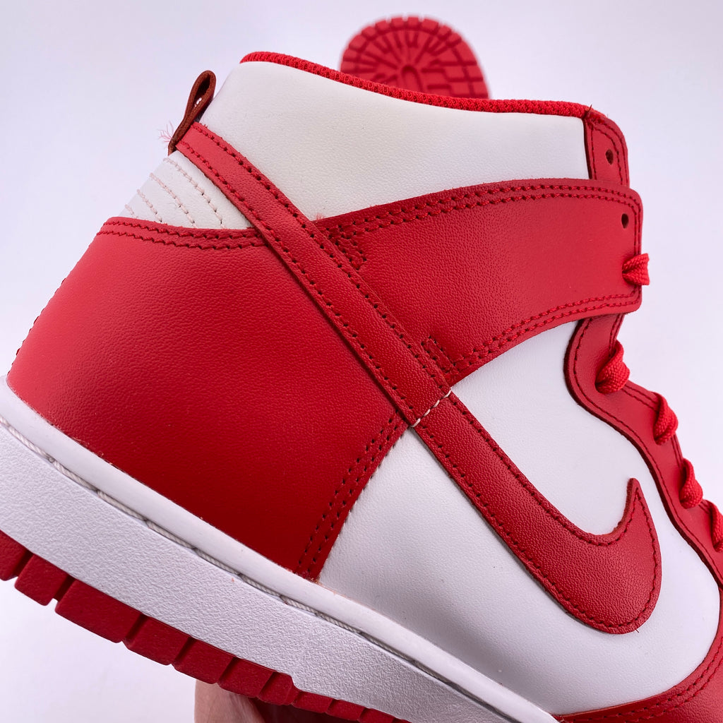 Nike Dunk High Retro "Championship White Red" 2022 New Size 11