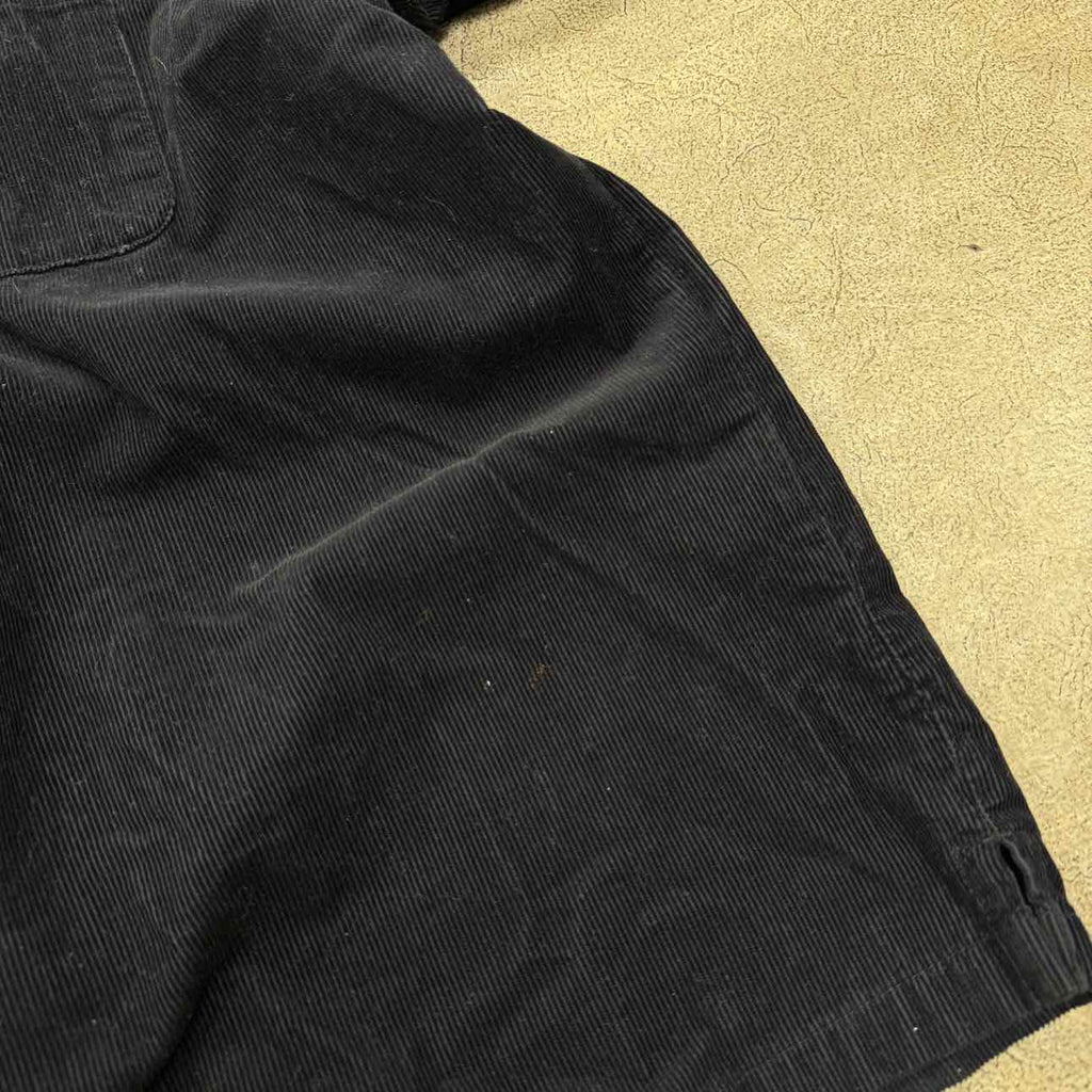 Supreme Button Up "CORDUROY" Black Used Size XL