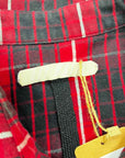 OFF-WHITE Flannel "DIAGONAL" Red Used Size S