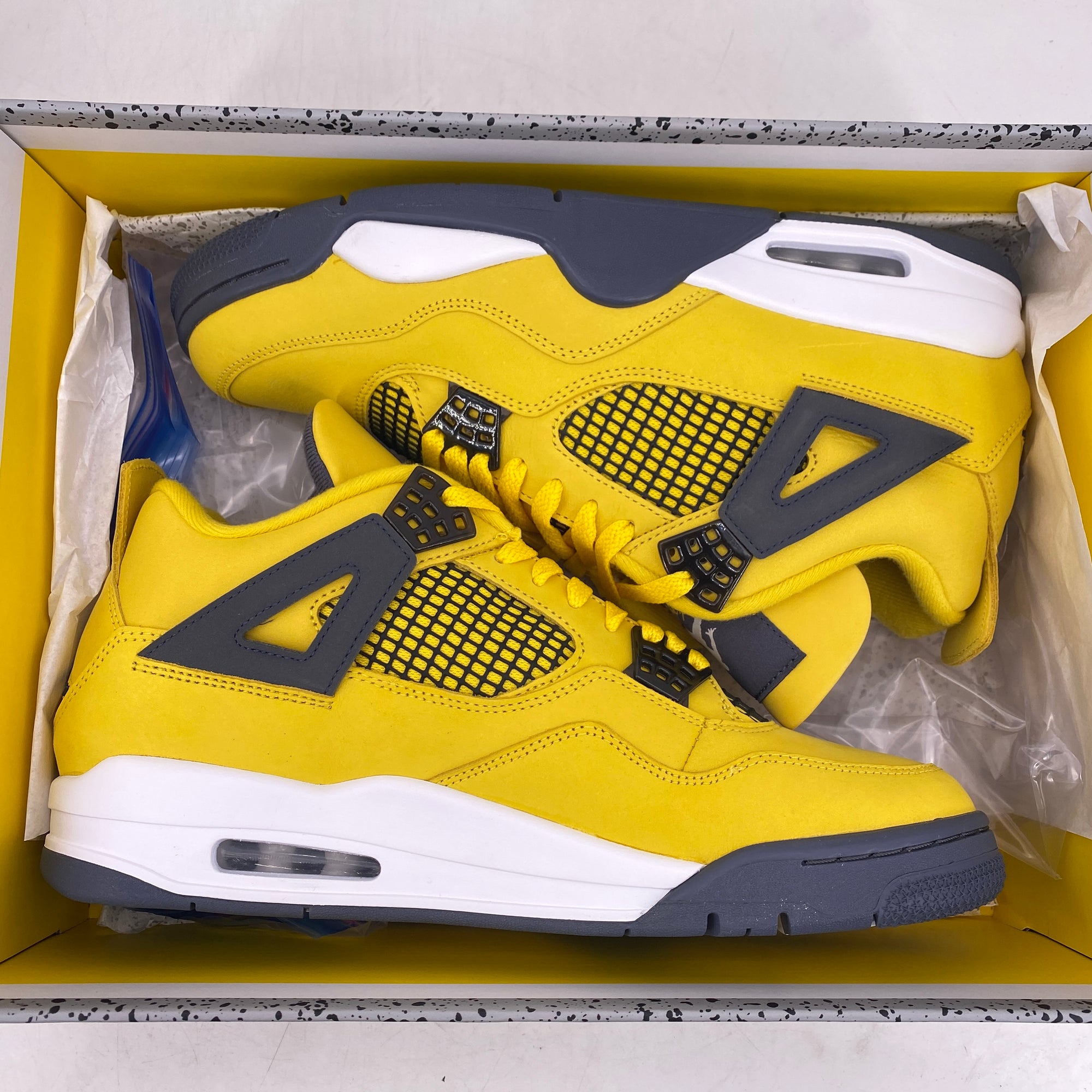 Air Jordan 4 Retro &quot;Lightning&quot; 2021 New Size 10.5