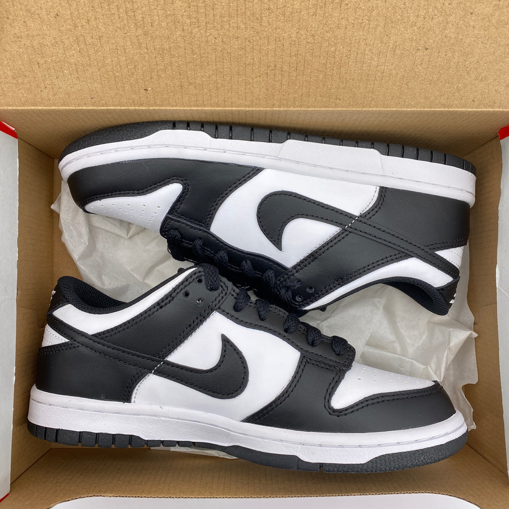 Nike (GS) Dunk Low "White Black" 2021 New Size 5.5Y