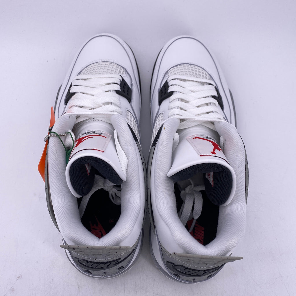 Air Jordan 4 Retro "White Cement" 2025 New Size 13