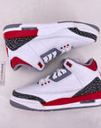 Air Jordan (GS) 3 Retro "Fire Red" 2022 New Size 6Y